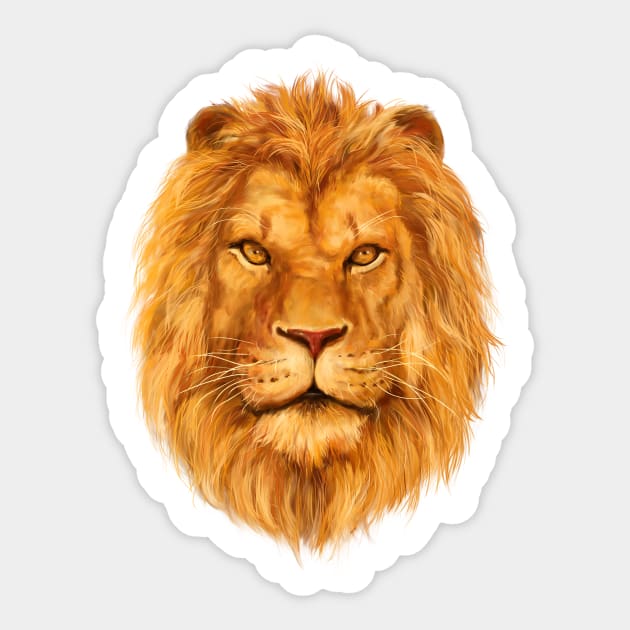 KING LION Sticker by Tapan